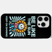 Wees als de zon, blijf schijnen Case-Mate iPhone case (Achterkant (horizontaal))