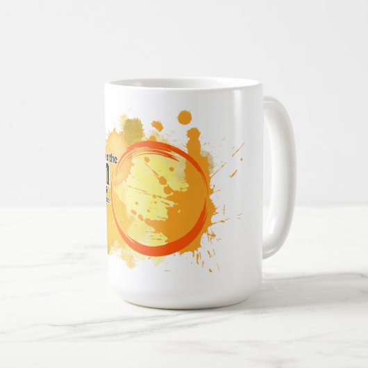 Wees als de zon, koffiemok (Voorkant rechts)