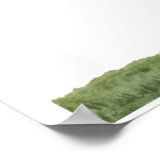 Wees als een Inspirerend Boom-wandafdrukken Poster (Hoek)