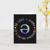 Wees als een Schwa, zijn nooit gestresste taalonde Kaart (Gele Bloem)