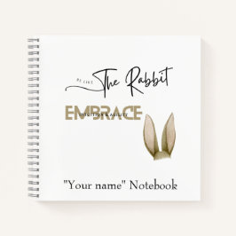 Wees als het konijn notitieboek
