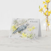 Wees als het vogelgedicht van Victor Hugo Kaart (Gele Bloem)