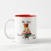 Wees als Humpty Tweekleurige Koffiemok (Links)