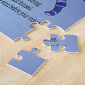 Wees als orkaan en tijger BULL TERRIER kunst Legpuzzel (Zijkant)