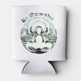 Wees als water dagelijks zen blikjeskoeler