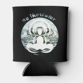 Wees als water dagelijks zen blikjeskoeler