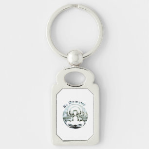 Wees als water dagelijks zen sleutelhanger