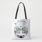 Wees als water dagelijks zen tote bag (Voorkant)