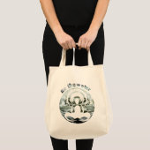 Wees als water dagelijks zen tote bag (Voorkant (product))