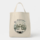 Wees als water dagelijks zen tote bag (Achterkant)