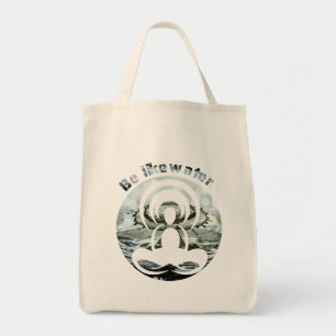 Wees als water dagelijks zen tote bag