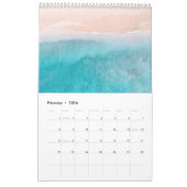 Wees als waterstrandliefhebbers 2025 kalender (Feb 2026)