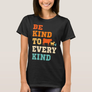 Wees alsjeblieft aardig voor elk dier Vicious Vega T-shirt