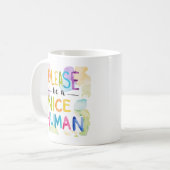 Wees alsjeblieft een aardige menselijke Mok (Voorkant links)