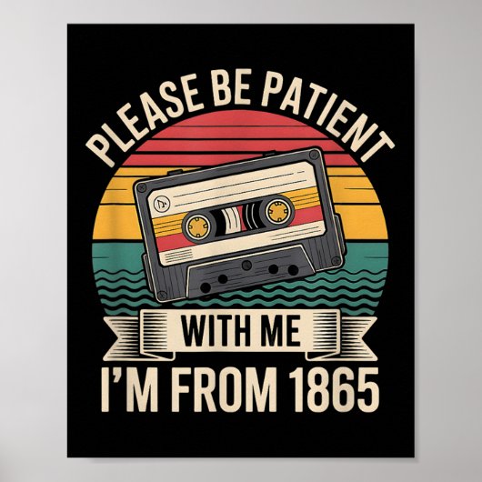 Wees alsjeblieft geduldig met mij vanaf 1865 Junet Poster (Voorkant)