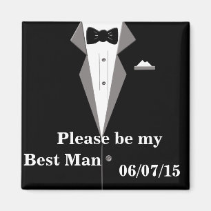 Wees alsjeblieft mijn beste man om de datum magnee magneet