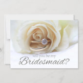 Wees alsjeblieft mijn Bridesmaid? Magnetische Uitnodiging (Voorkant)