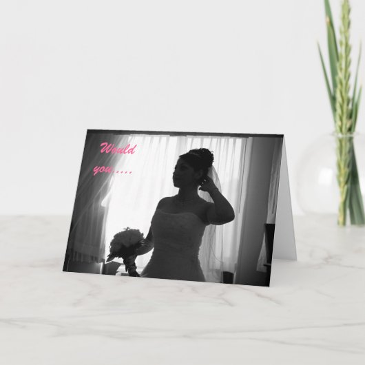 Wees alsjeblieft mijn bruidsmeisje (Voorkant)