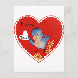 Wees alsjeblieft van mij voor de Valentijnsdag Feestdagenkaart