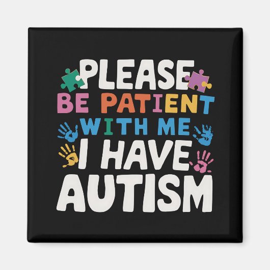 Wees alstublieft patiënt als ik u bewust ben van a magneet (Voorkant)