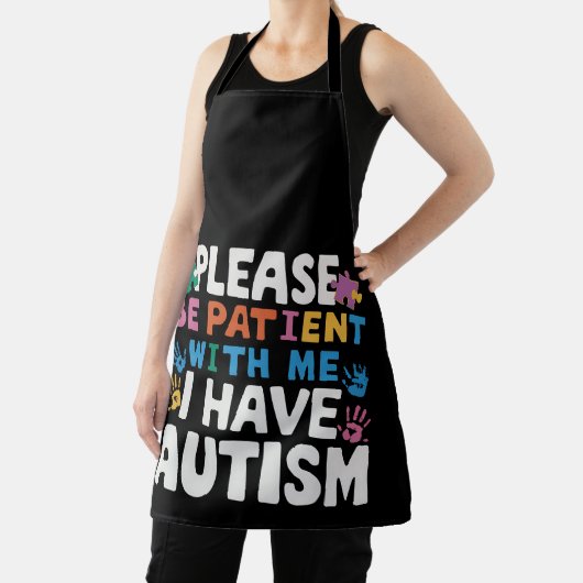 Wees alstublieft patiënt als ik u bewust ben van a schort (Insitu)