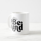 Wees altijd aardig koffiemok (Voorkant links)
