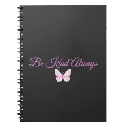 Wees altijd aardig 💖 notitieboek (Voorkant)