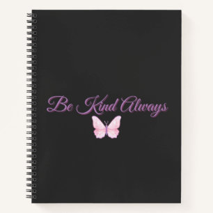 Wees altijd aardig 💖 notitieboek