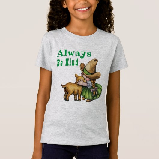 Wees altijd aardig t-shirt (Voorkant)