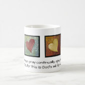 Wees altijd blij koffiemok (Center)