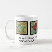 Wees altijd blij koffiemok (Links)