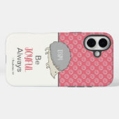 Wees altijd blij met je egel Case-Mate iPhone case (Achterkant (horizontaal))