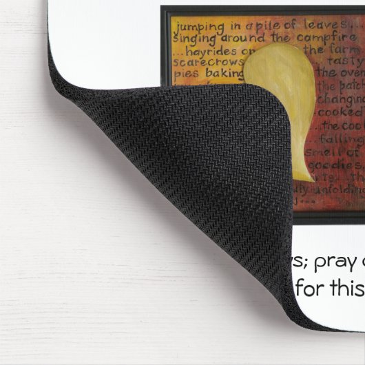 Wees altijd blij muismat (Hoek)