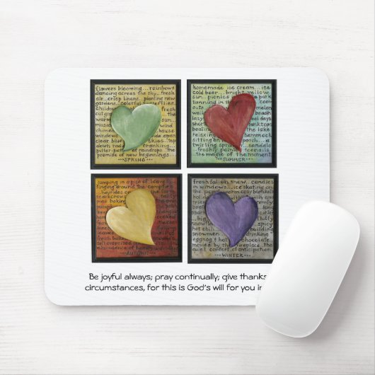 Wees altijd blij muismat (Met muis)