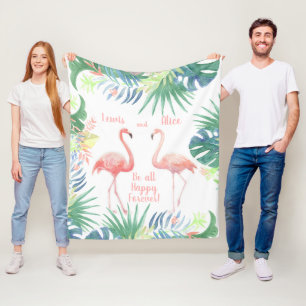 Wees altijd blij voor altijd! Fairy Tale Two roze  Fleece Deken