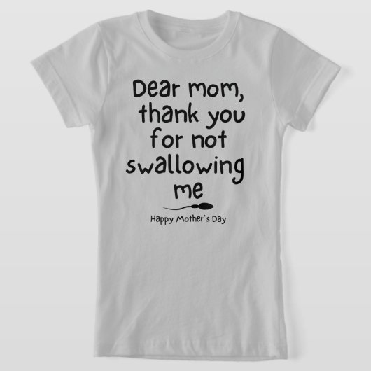 Wees altijd dankbaar voor moeder t-shirt (Laagn)