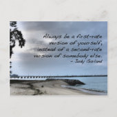 Wees altijd de eerste - prijs postkaart (Voorkant)