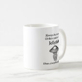 Wees altijd een kwal koffiemok (Voorkant rechts)