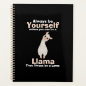 Wees altijd een Llama Dierenvriend Planner (Voorkant)