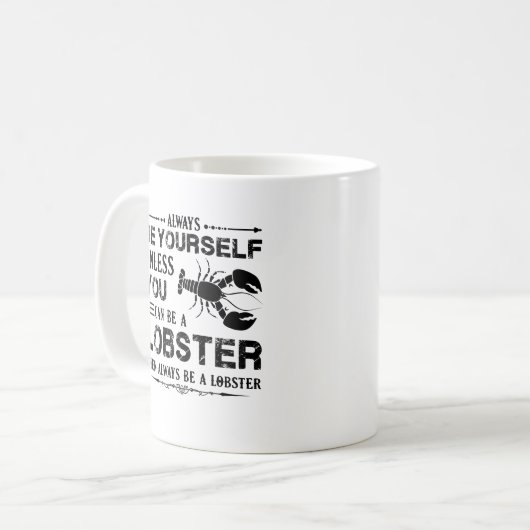 Wees altijd een Mok met een langwerpige (Voorkant links)