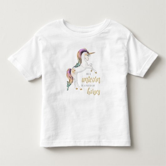Wees altijd een T-shirt van Unicorn (Voorkant)