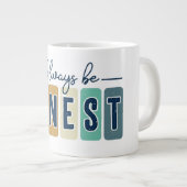 Wees Altijd Eerlijk Grote Koffiekop (Voorkant rechts)