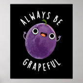 Wees altijd grappig grappige grapje over donkere d poster (Voorkant)