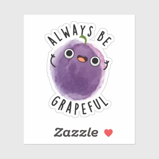 Wees altijd grappige grappige grappige grappige gr sticker (Vel)