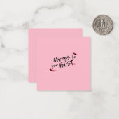 Wees altijd je beste post-it notities (Voorkant / Achterkant in situ)