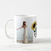 "Wees altijd je eigen zonneschijn" 2 aangepaste fo Koffiemok (Links)