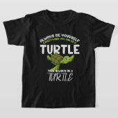 Wees altijd je schimmelschildpad... altijd een t-shirt (Laagn)