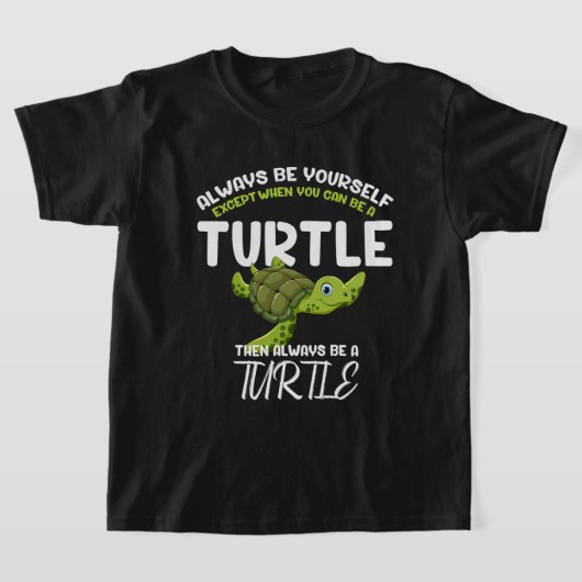 Wees altijd je schimmelschildpad... altijd een t-shirt (Laagn)