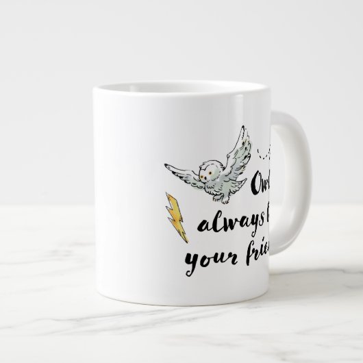 Wees altijd je vriend grote koffiekop (Voorkant rechts)