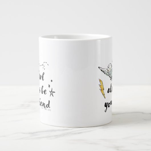 Wees altijd je vriend grote koffiekop (Voorkant)